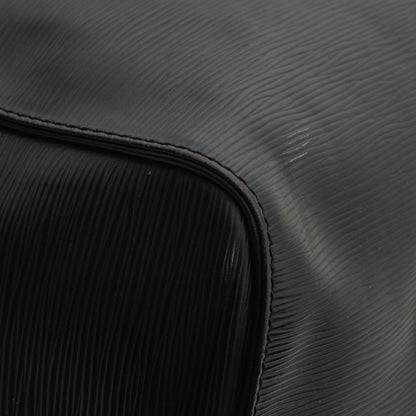 Sac Keepall 55 Vintage en cuir épi noir