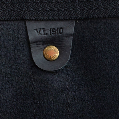 Sac Keepall 55 Vintage en cuir épi noir
