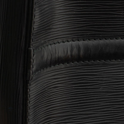 Sac Keepall 55 Vintage en cuir épi noir