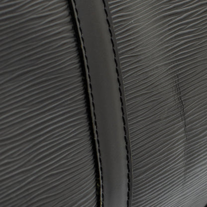 Sac Keepall 45 Vintage en cuir épi noir