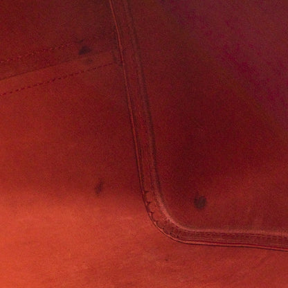 Sac Keepall 50 Vintage en cuir épi rouge