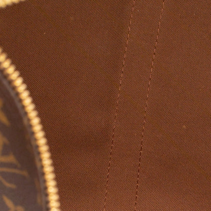 Sac Keepall 50 Vintage en toile monogram marron