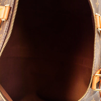 Sac Keepall 45 Vintage en toile monogram marron