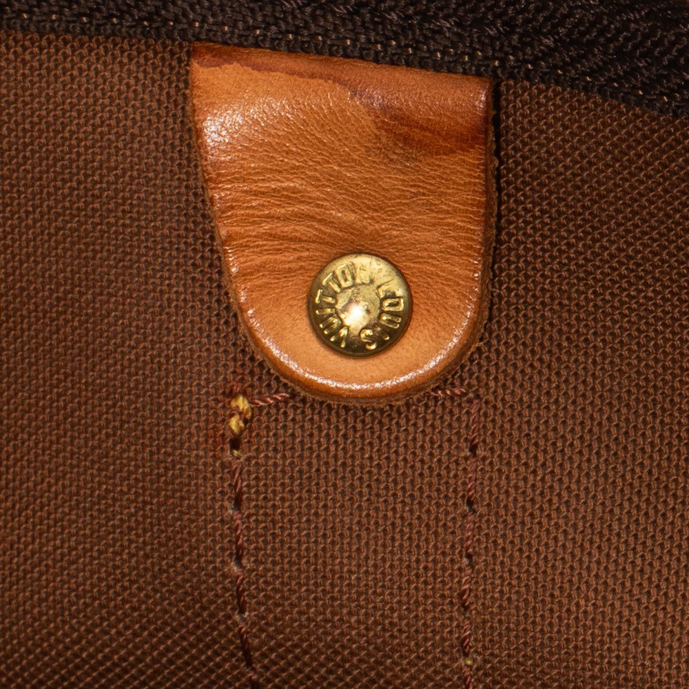 Sac Keepall 50 Vintage Edition Limitée en toile monogram gris