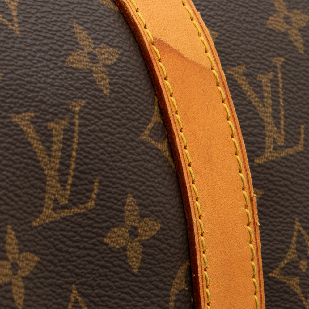 Sac Keepall 50 Vintage en toile monogram marron