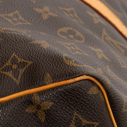 Sac Keepall 50 Vintage en toile monogram marron