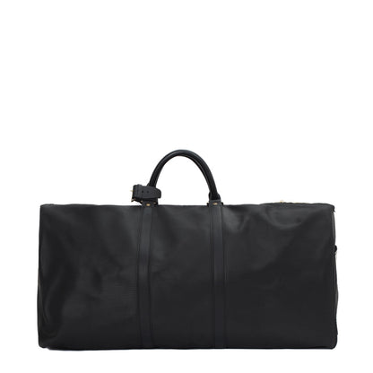 Sac Keepall 45 Vintage en cuir épi noir