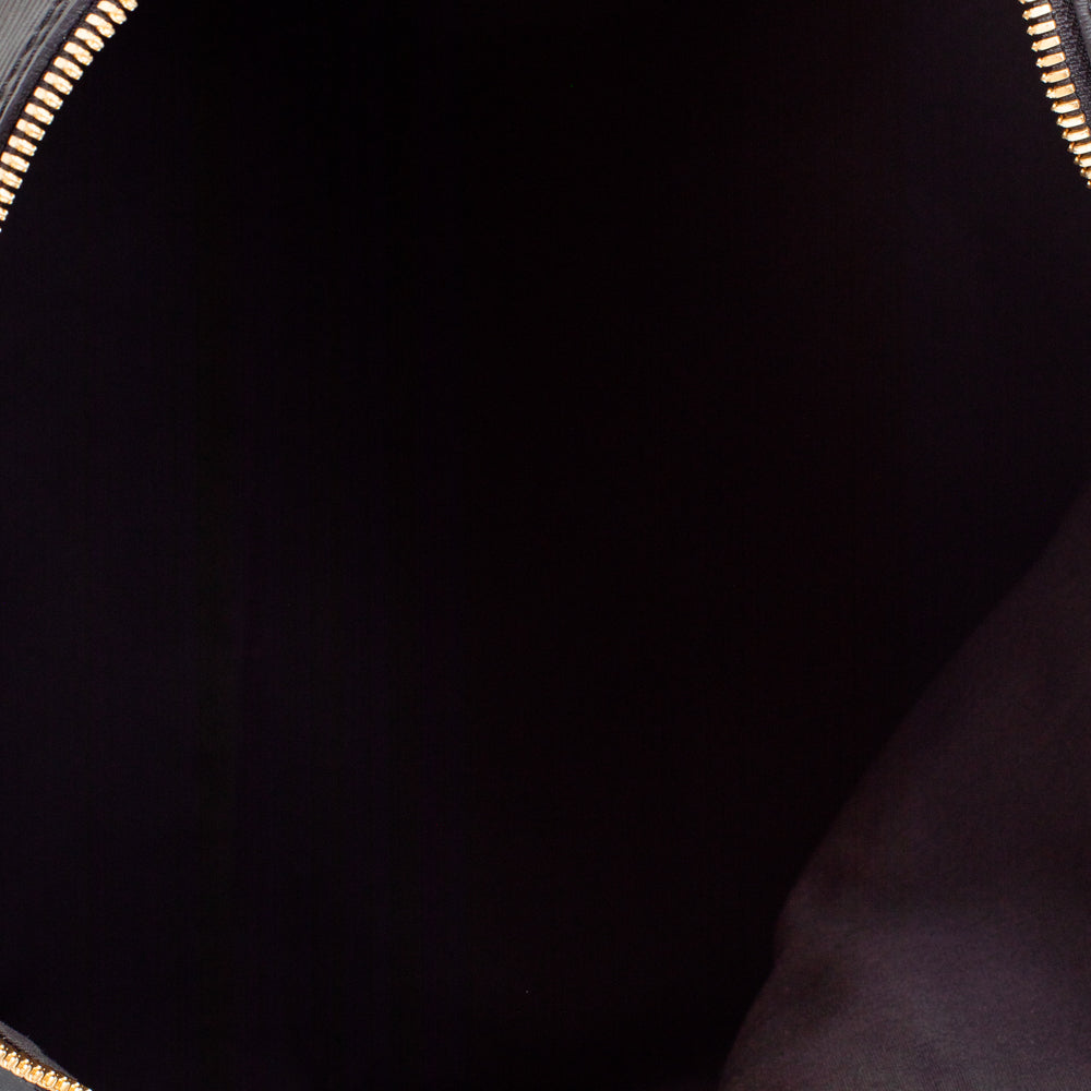 Sac Keepall 45 Vintage en cuir épi noir