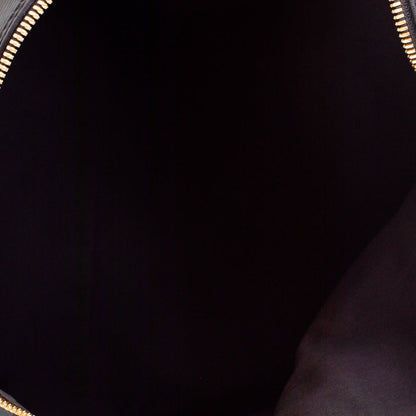 Sac Keepall 45 Vintage en cuir épi noir