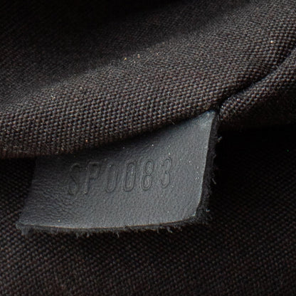 Sac Keepall 45 Vintage en cuir épi noir