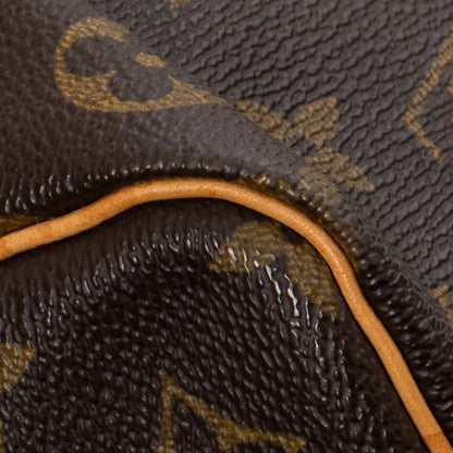 Sac Keepall 50 Vintage en toile monogram marron