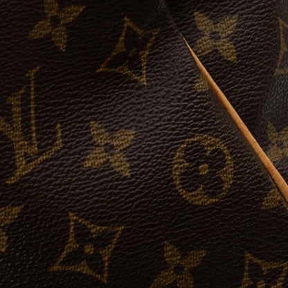 Sac Keepall 50 Vintage en toile monogram marron