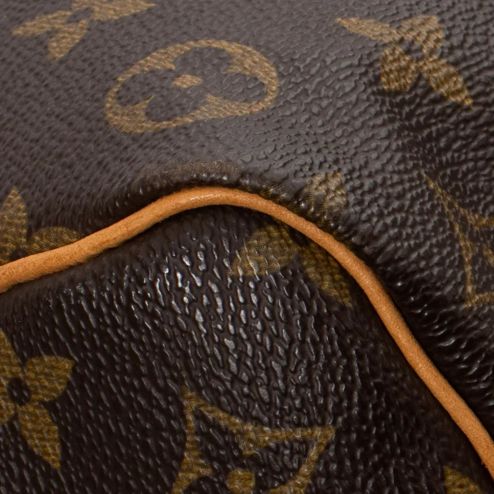 Sac Keepall 50 Vintage en toile monogram marron