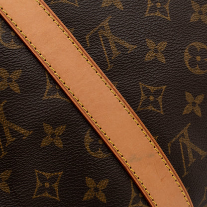 Sac Keepall 50 Vintage en toile monogram marron