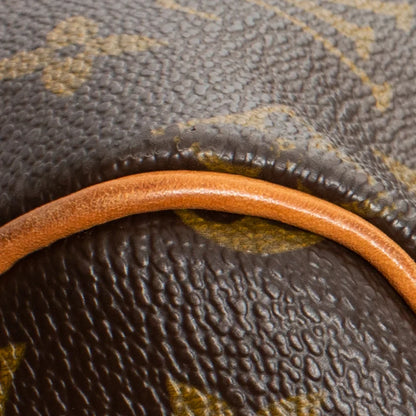 Sac Keepall 55 Vintage en toile monogram marron