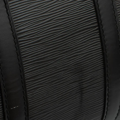 Sac Keepall 45 Vintage en cuir épi noir