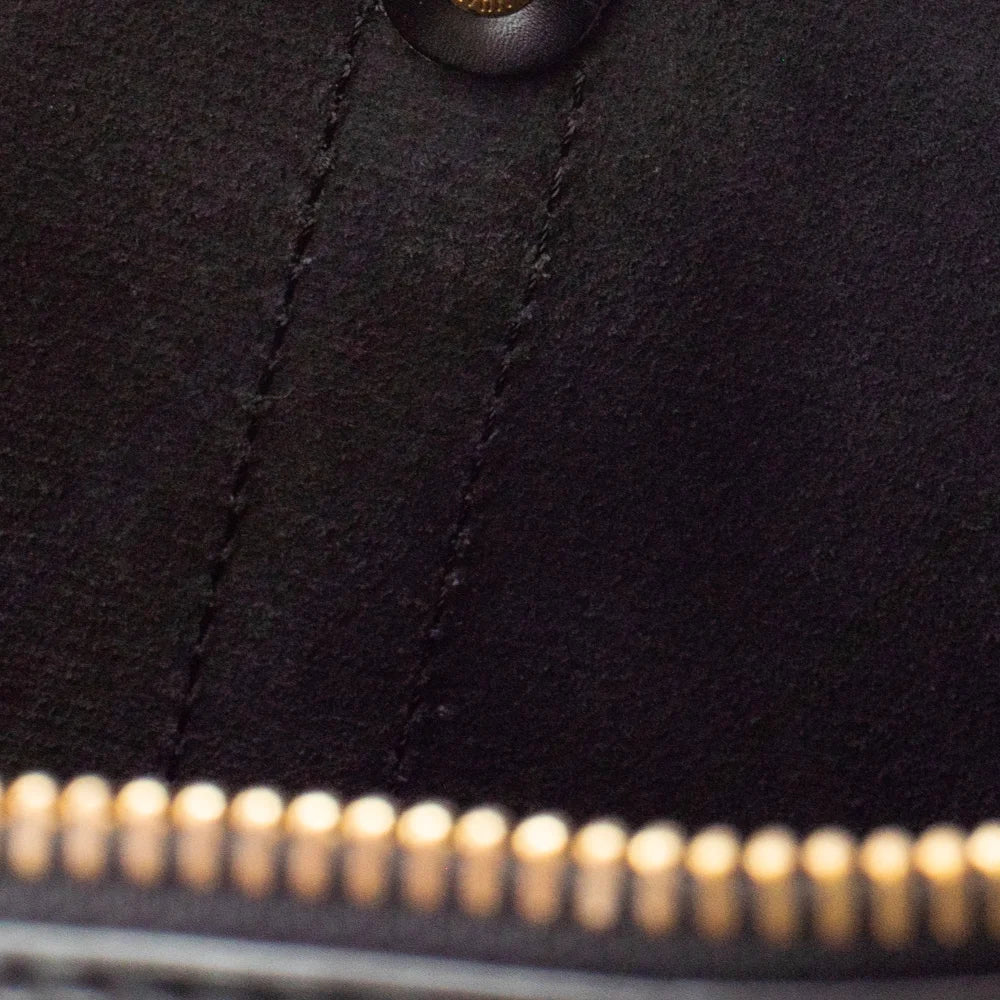 Sac Keepall 45 Vintage en cuir épi noir