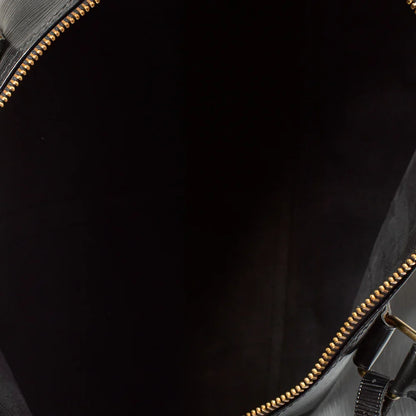 Sac Keepall 45 Vintage en cuir épi noir