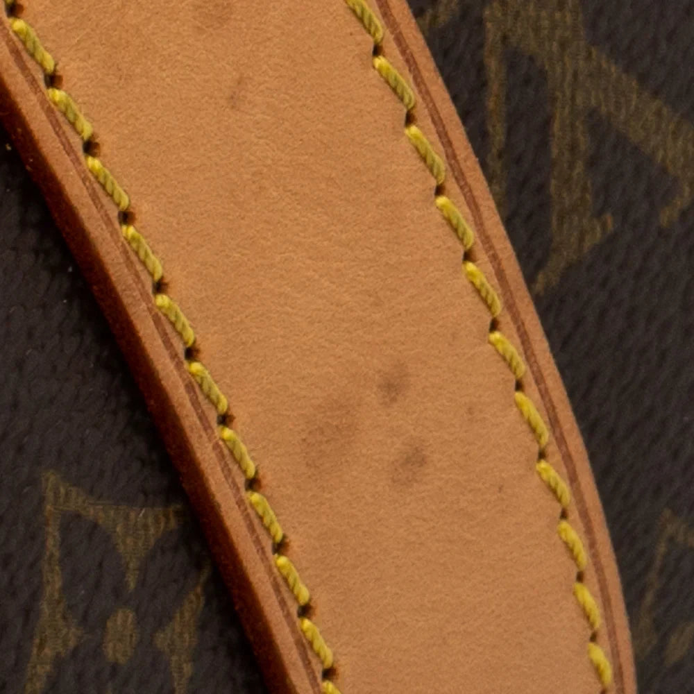 Sac Keepall 60 Vintage en toile monogram marron