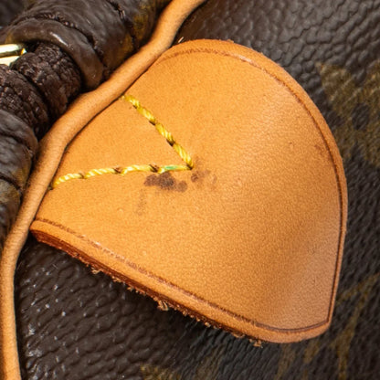 Sac Keepall 60 Vintage en toile monogram marron
