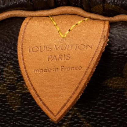 Sac Keepall 60 Vintage en toile monogram marron