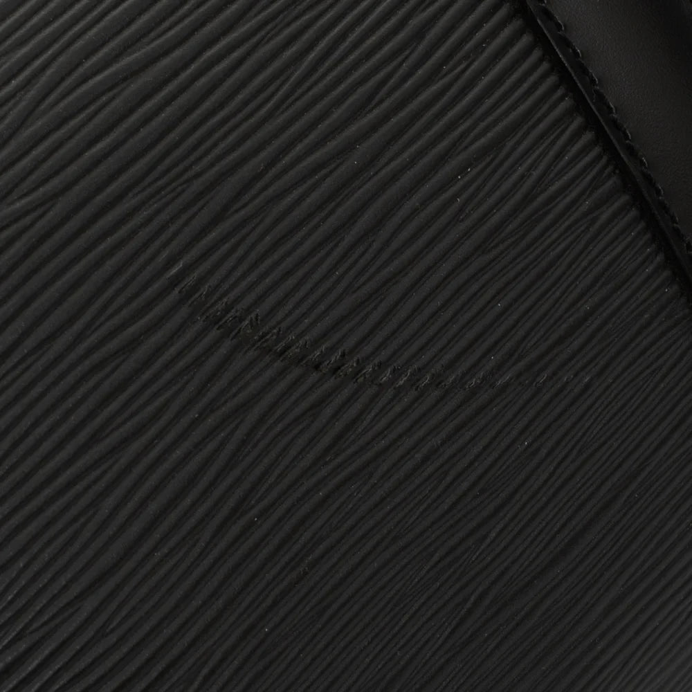 Sac Keepall 50 Vintage en cuir épi noir