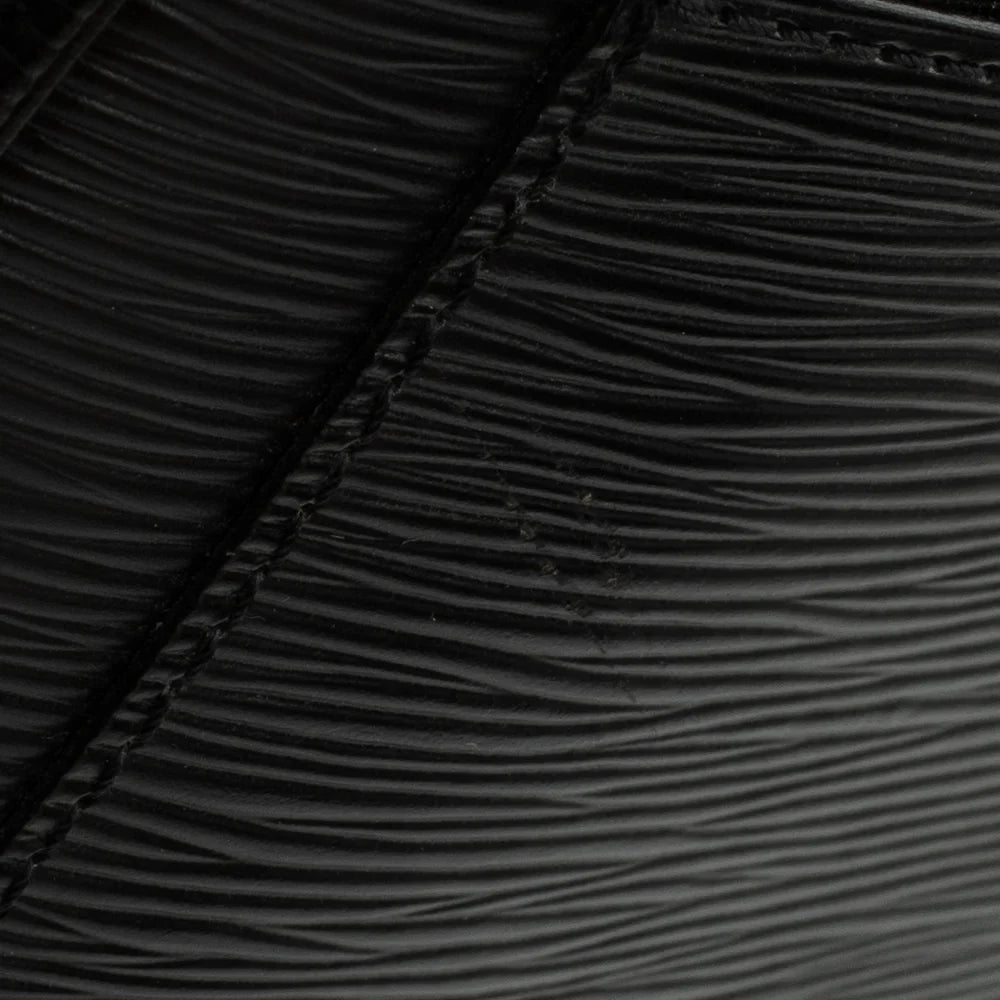 Sac Keepall 50 Vintage en cuir épi noir