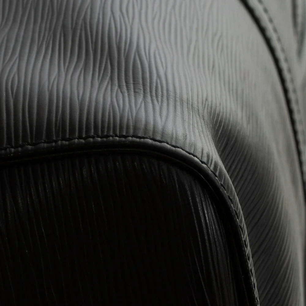Sac Keepall 50 Vintage en cuir épi noir