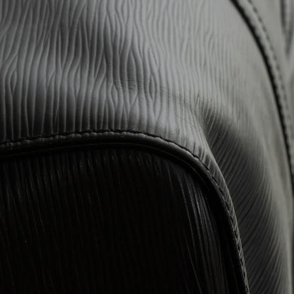 Sac Keepall 50 Vintage en cuir épi noir
