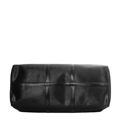 Sac Keepall 50 Vintage en cuir épi noir