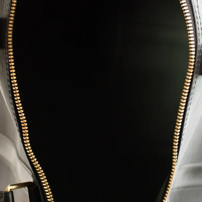 Sac Keepall 50 Vintage en cuir épi noir