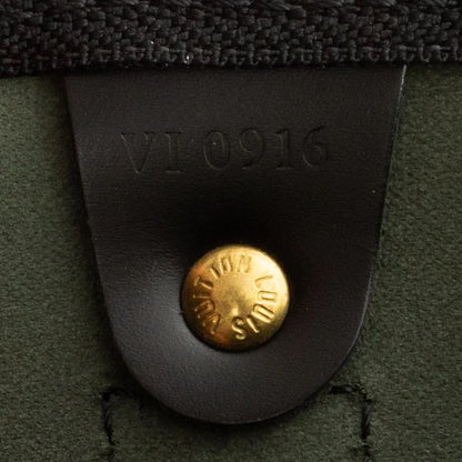 Sac Keepall 50 Vintage en cuir épi noir