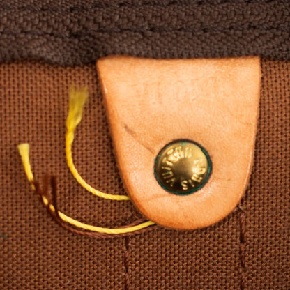 Sac Keepall 60 Vintage en toile monogram marron
