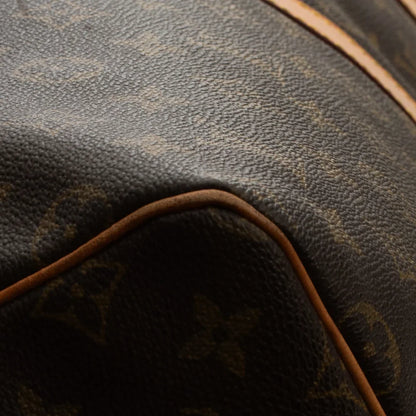 Sac Keepall 55 Vintage en toile monogram marron