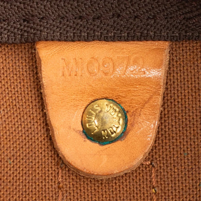 Sac Keepall 55 Vintage en toile monogram marron