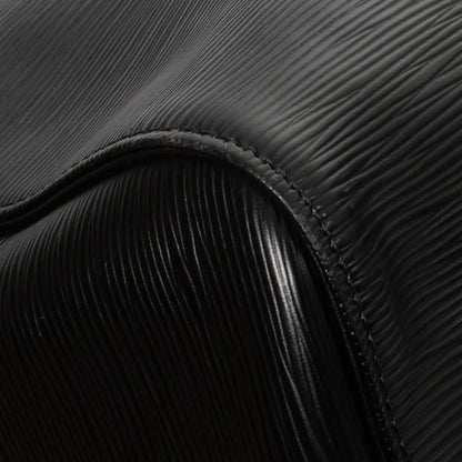 Sac Keepall 50 Vintage en cuir épi noir