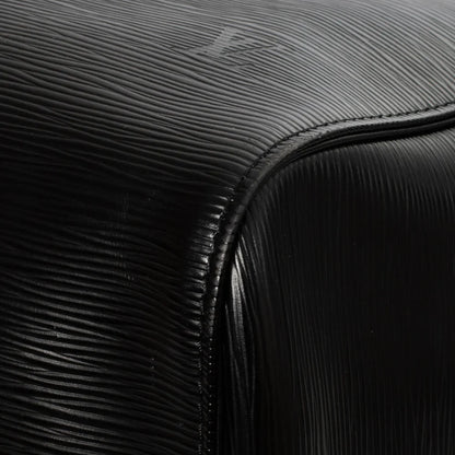 Sac Keepall 50 Vintage en cuir épi noir