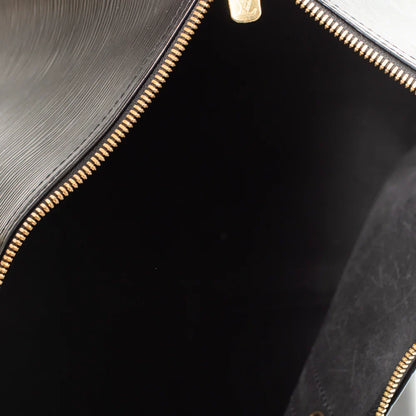 Sac Keepall 50 Vintage en cuir épi noir