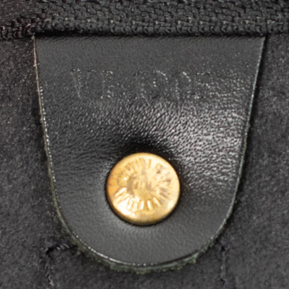 Sac Keepall 50 Vintage en cuir épi noir