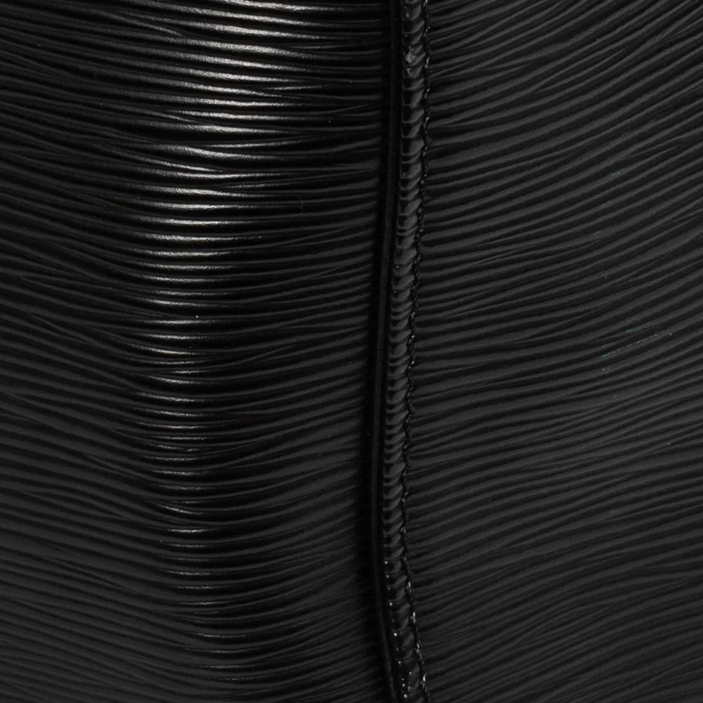 Sac Keepall 50 Vintage en cuir épi noir
