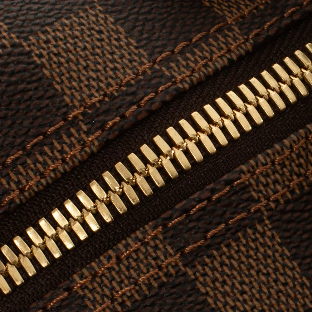 Sac Keepall 55 en toile damier ébène