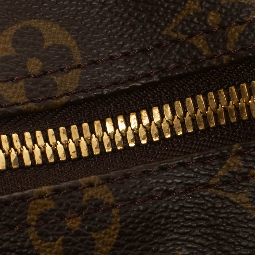 Sac Keepall 45 Vintage en toile monogram marron