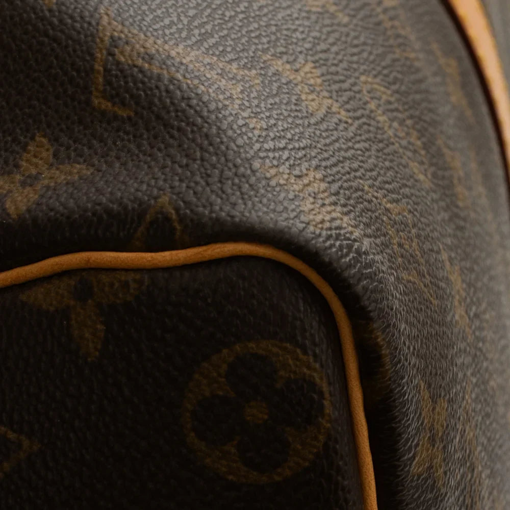 Sac Keepall 45 Vintage en toile monogram marron