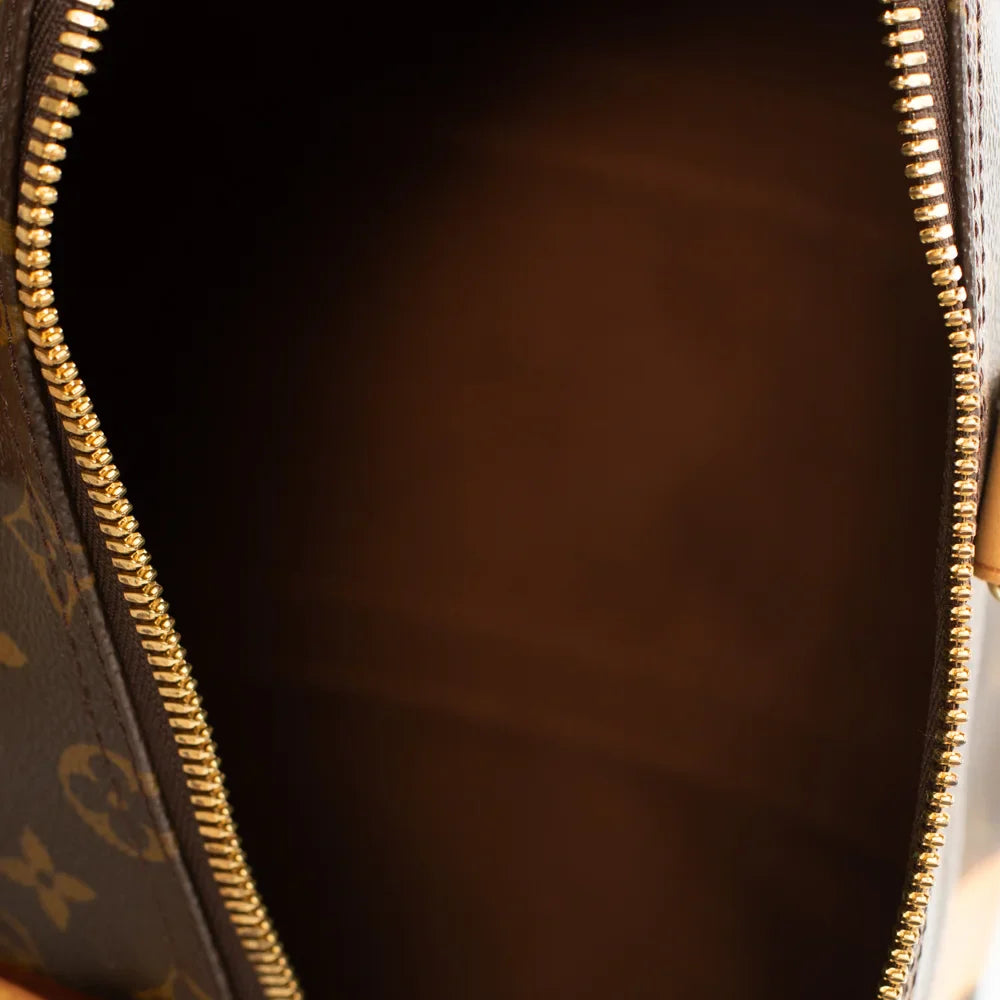 Sac Keepall 45 Vintage en toile monogram marron
