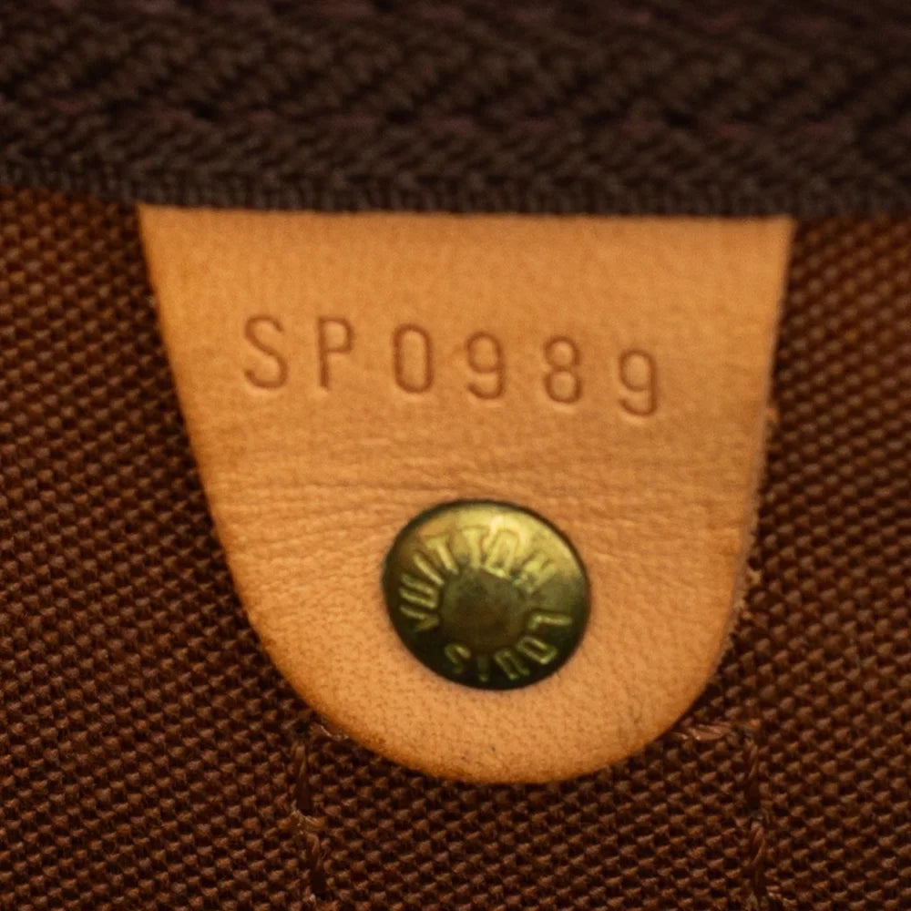 Sac Keepall 45 Vintage en toile monogram marron