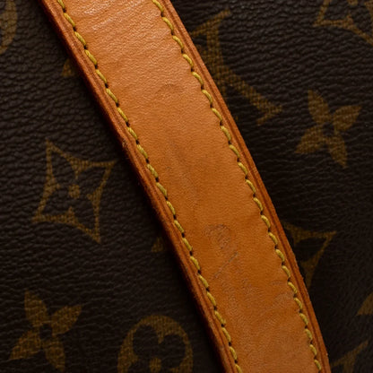 Sac Keepall 55 Vintage en toile monogram marron