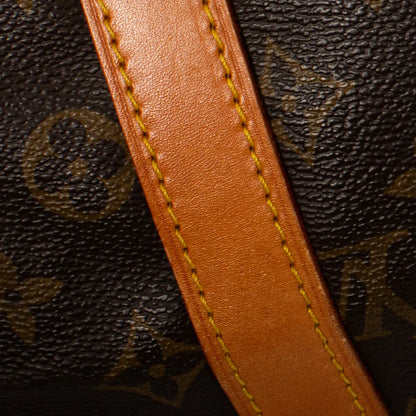 Sac Keepall 45 Vintage en toile monogram marron