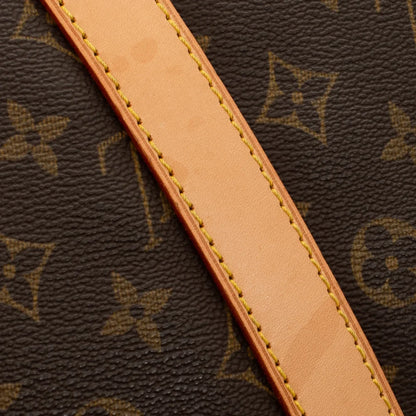 Sac Keepall 55 Vintage en toile monogram marron