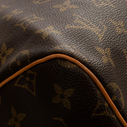Sac Keepall 55 Vintage en toile monogram marron