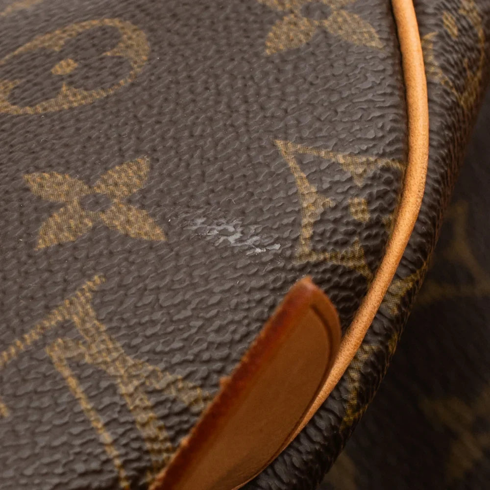 Sac Keepall 55 Vintage en toile monogram marron